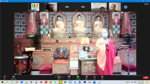 妙祥法師將佛法僧比喻為陽光、凈水及田地，皈依三寶就是為自己的人生找到最珍貴的依靠，並期許不久的將來，皈依者也都能加入佛光會大家庭的懷抱