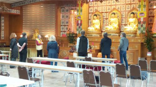 柏林協會Wolfgang督導帶領基督教團體參觀及介紹