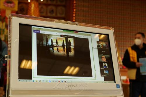 線上菩薩一起分享佛光之美攝影獎「灑淨」佳作 吳璇攝