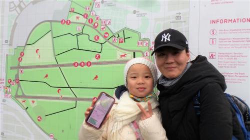 9歲的江奕彤秀出路跑6公里的成績