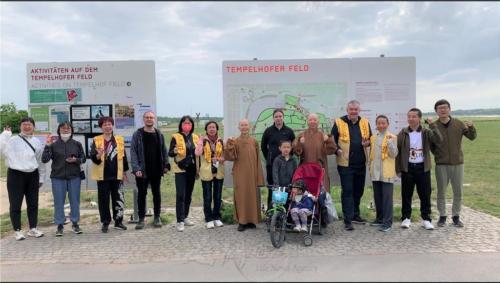 柏林佛光人共同參與「我跑步 你種樹」活動