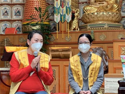 仝一杉話說分享第一次來佛堂參加法會時，難忘香燈唐雪峰的細心與耐心指點