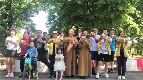 柏林佛光人響應「蔬食救地球」