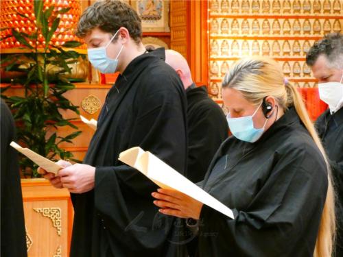 德籍人士發心皈依