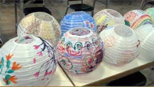 柏林佛光山11月27日邀請佛光人發揮創意「畫」燈籠