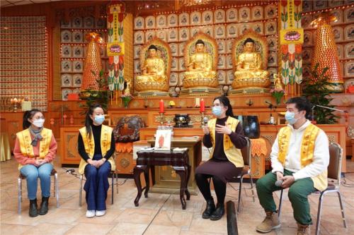 柏林協會副會長唐雪峰邀請幹部「話說星雲大師」