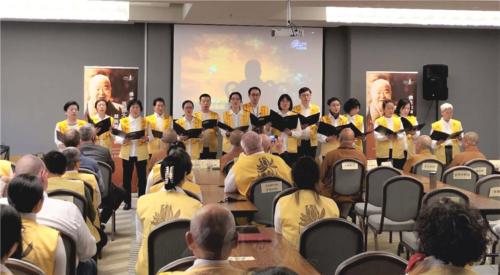 柏林佛光人唱〈師父頌〉讚揚星雲大師