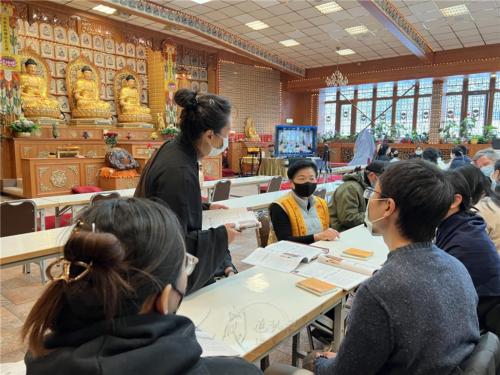 柏林協會副會長劉冬翠於小組討論中發言