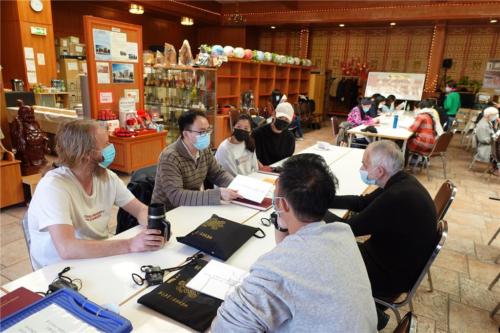 柏林佛光山住持妙祥法師看到大師真正的苦心，要大家一直與他「以法相會」