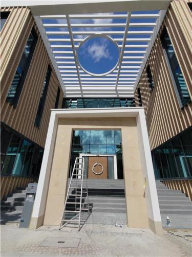 新道場的大門寺名等終於完成