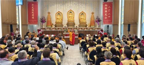 心保和尚開光說法