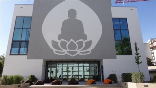 林佛光山妙祥、永超法師領眾朝山修持、與佛接心