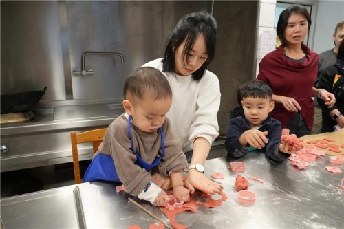 菩提園幼兒壓模年節造型餅乾